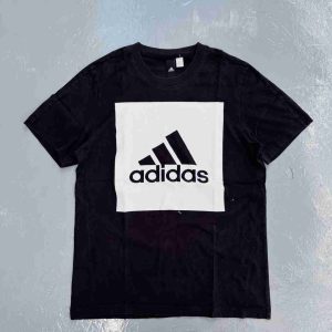 T-Shirt Adidas Black & White Blocked